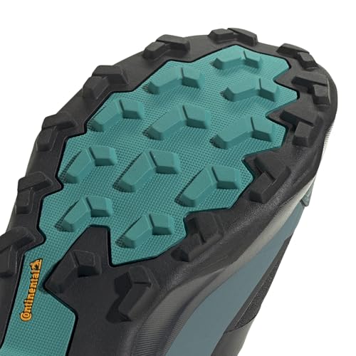 adidas Men's Terrex Skychaser AX5 Gore-TEX Hiking, Black/Carbon/Pure Teal, 10