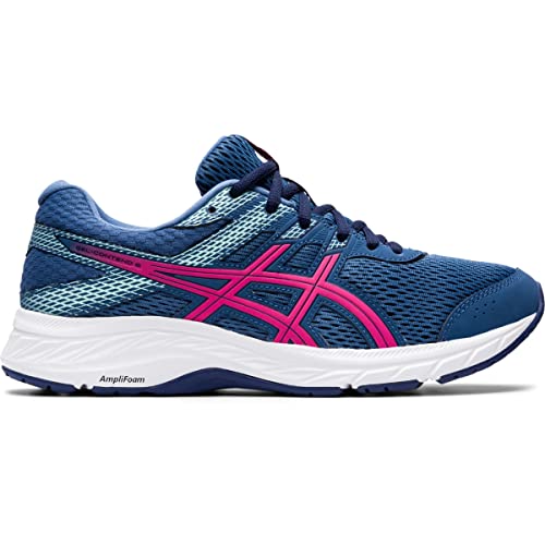 ASICS Gel-Contend® 6 Grand Shark/Pink Glo 9 B (M)