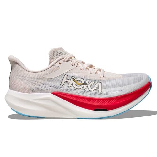 Hoka Unisex Rocket X 3 Alabaster/Frost 10.5 Medium - product image