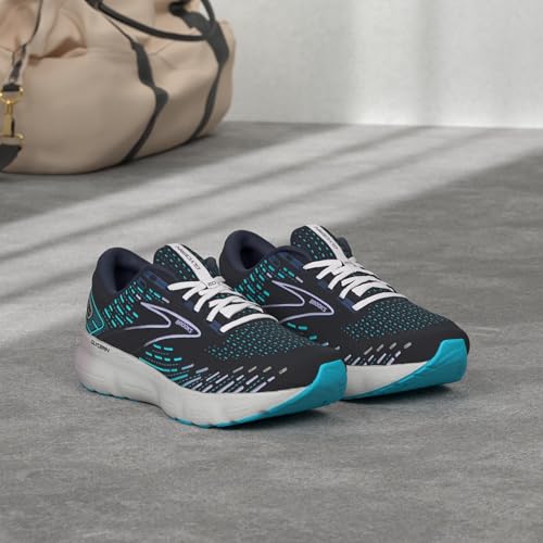 Brooks Women's Glycerin 20 Neutral Running Shoe - Peacoat/Ocean/Pastel Lilac - 5 Medium