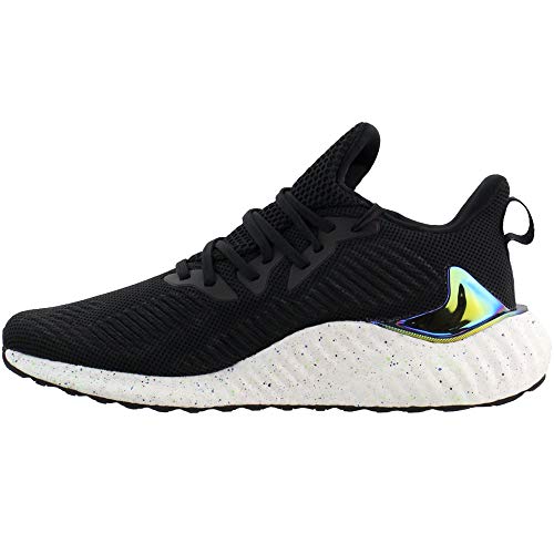 adidas Mens Alphaboost Running Casual Shoes, Black, 11