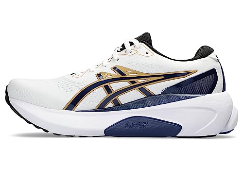 ASICS Men's Gel-Kayano 30 Anniversary Shoes, 9, White/DEEP Ocean