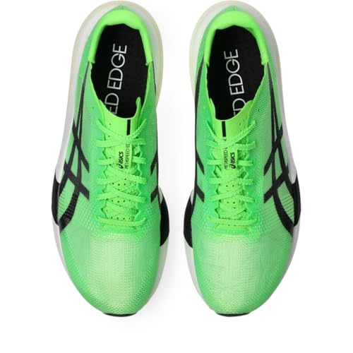 ASICS Unisex METASPEED Edge Tokyo Running Shoes, 11M / 12.5W, Green Gecko/Black