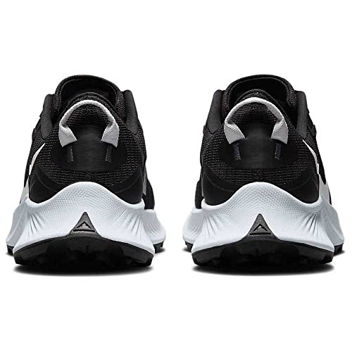 Nike Women's Pegasus Trail 3 Trainers, Black Pure Platinum Dk Smoke Grey, 8.5 Women