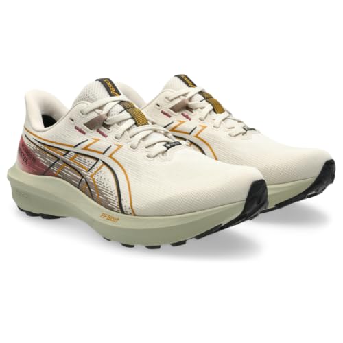 ASICS Men's GT-1000 15 GTX Running Shoes, 10.5, Oatmeal/Khaki
