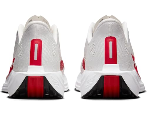 Nike Pegasus Plus Men's Road Running Shoes (FQ7262-003, Platinum Tint/Phantom/Black/University Red) Size 13