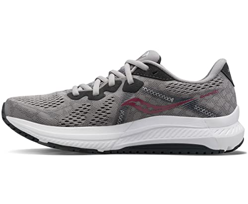 Saucony Women's Omni 20 Running Shoe, Alloy/Quartz, 7