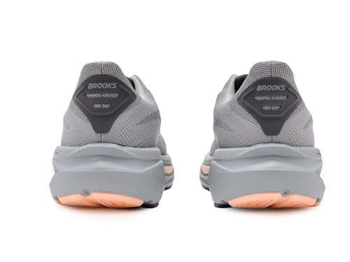 Brooks Women's Ghost 17 Alloy/Blackened Pearl/Peach 10.5 Medium