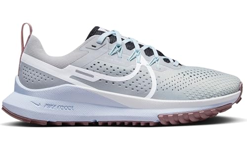Nike Women's WMNS Quest 5 Running Shoes, Lt Smoke Grey White Black Glacier Blue, 10