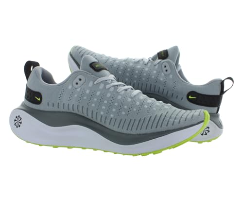 Nike InfinityRN 4 Men's Road Running Shoes (DR2665-002, Wolf Grey/Pure Platinum/Cool Grey/Black) Size 11