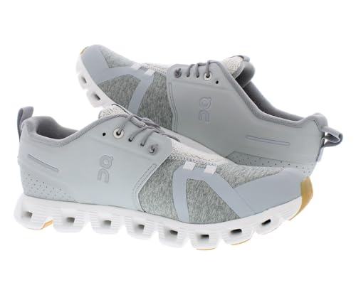 On Men's Cloud 5 Terry Running Shoes, Glacier/White, 8.5 US