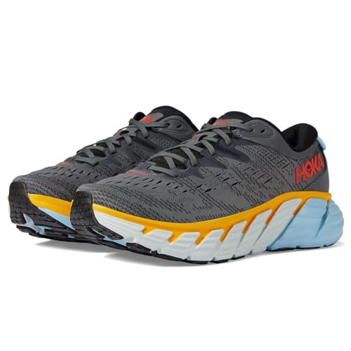 Hoka One One Men's M Gaviota 4 Sneaker, 0, Castlerock Anthracite, 11.5 UK - alternate view 2