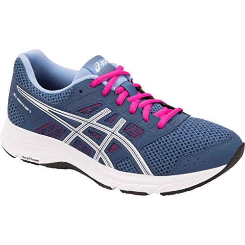 ASICS Women's Gel-Contend 5 Running Shoes, 11M, Grand Shark/White