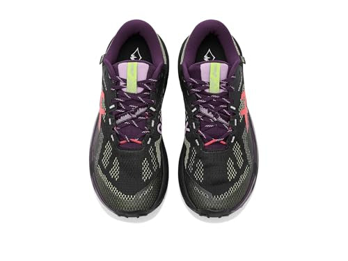 ASICS, Women's, Trabuco 14 GTX, Black/Dark Aubergine, 9.5, Medium
