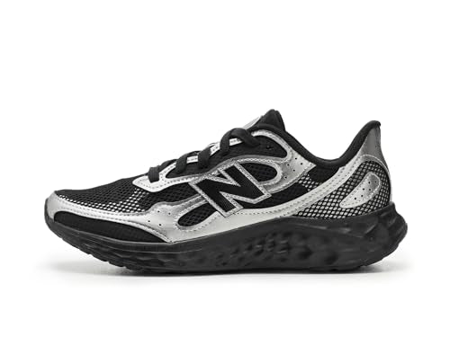 New Balance Women's Fresh Foam Arishi V4 Tiralux Running Shoe, Black, 9.5