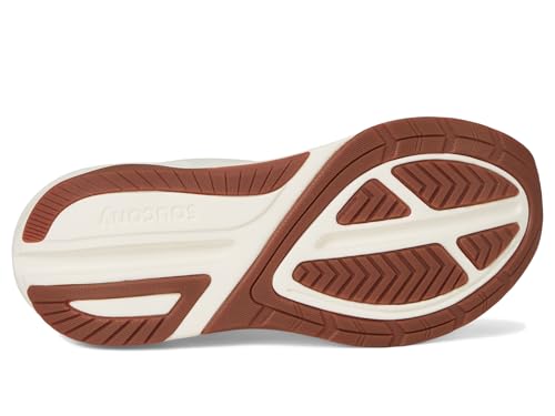 Saucony Women's Echelon 10 Sneaker, Rye/Gum, 5 Wide