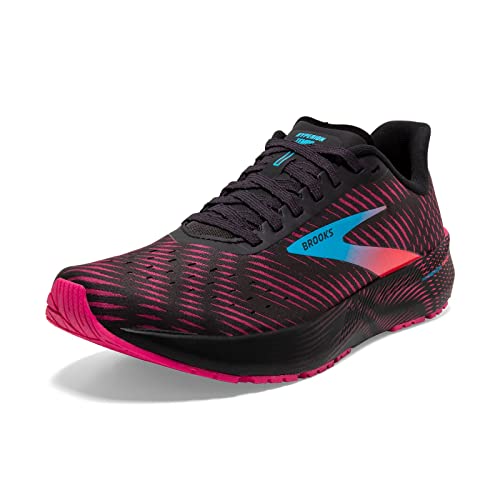 Brooks Men's Hyperion Tempo Road Running Shoe - Coral/Cosmo/Phantom - 8 Medium