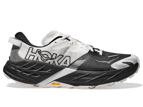 Hoka Women's Speedgoat 7 Black/White 10 Medium
