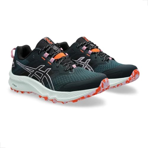 ASICS Women's Trabuco Terra 2 Trainers, Saxon Green Light Ube, 8.5 US