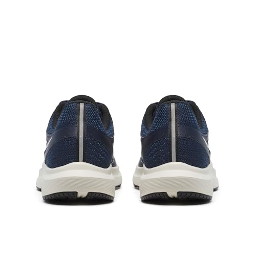 Saucony Men's Cohesion 17 Sneaker, Navy/White, 10