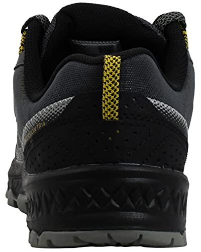 Saucony Men's Excursion TR14 Running Shoe, Dark Grey/Black/Gold, 13 W