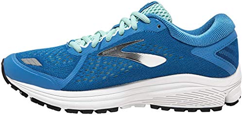 Brooks Women's Aduro W Running Shoes, Blue Blue Silver White 415, 5 UK