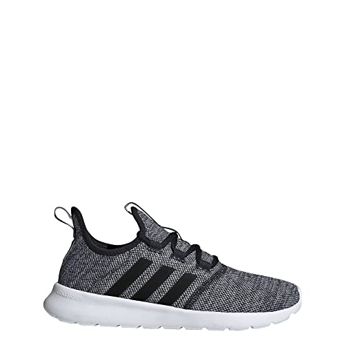 adidas Women's Cloudfoam Pure 2.0 Running Shoes, Black/Black/White, 6.5
