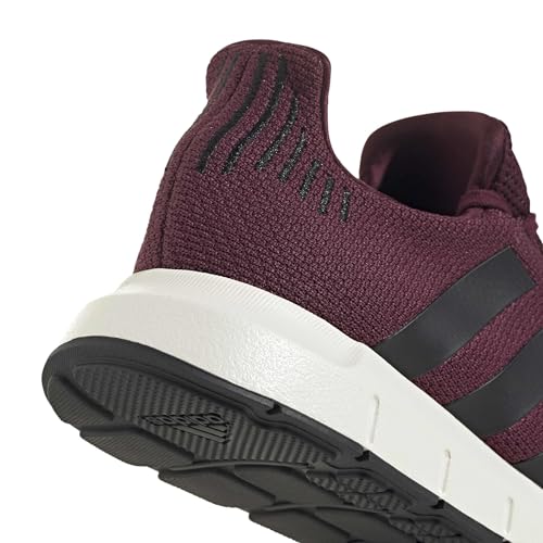 adidas Men's Swift Run 1.0, Maroon/Black/Off White, 10.5