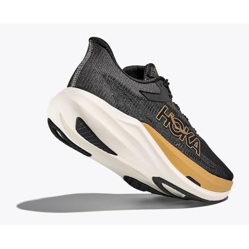 Hoka Unisex Rocket X 3 Black/Gold Men's 5.5, Women's 6.5 Medium - alternate view 8