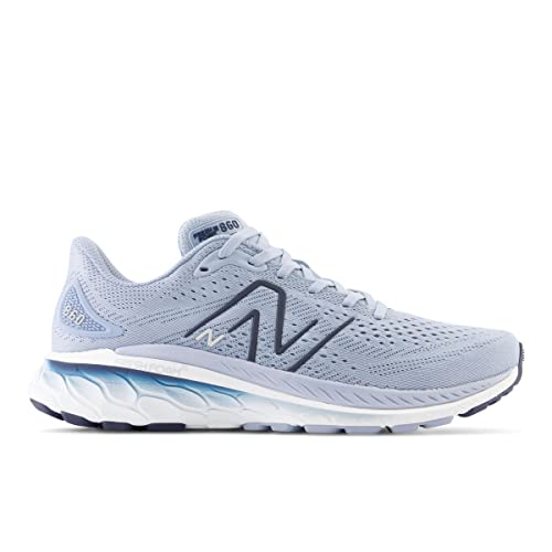 New Balance Men's Fresh Foam 860 V13 Running Shoe, Light Arctic Grey/Natural Indigo, 11 Medium
