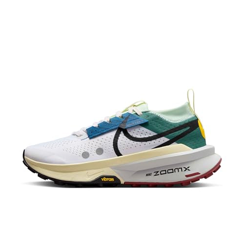 Nike Zegama 2 Women's Trail Running Shoes (FD5191-101, White/Bicoastal/Court Blue/Black) Size 7 - product image