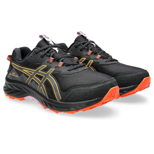 ASICS Women's Gel-Venture 10 Wp Sneaker, Black Carrier Grey, 6 US