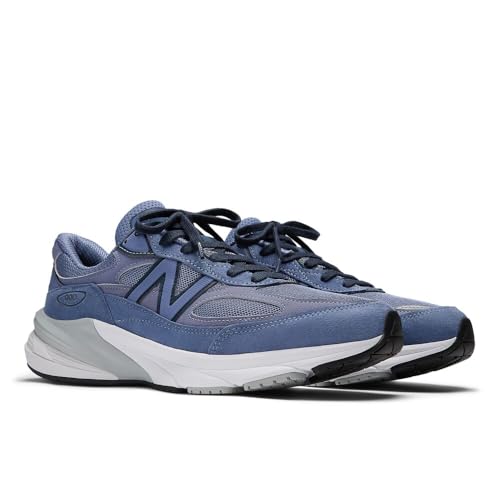New Balance Unisex Made in USA 990 V6 Sneaker,Purple/Navy,Men 9 / Women 10.5
