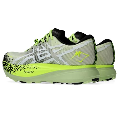 ASICS Unisex METAFUJI Trail Running Shoes, 10.5M / 12W, Cool Matcha/Black