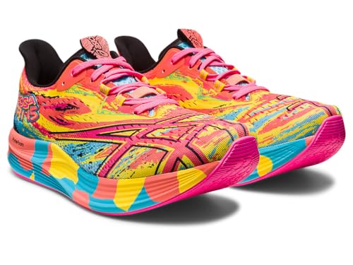 ASICS Men's Noosa TRI 15 Running Shoes, 10.5, Aquarium/Vibrant Yellow