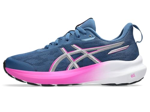 ASICS Kid's GT-1000 14 GS Running Shoes, 7, Twilight Blue/Digital Sakura