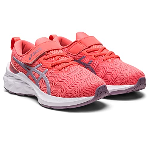 ASICS Kid's NOVABLAST 2 Pre-School Running Shoes, K11, Papaya/Dusk Violet