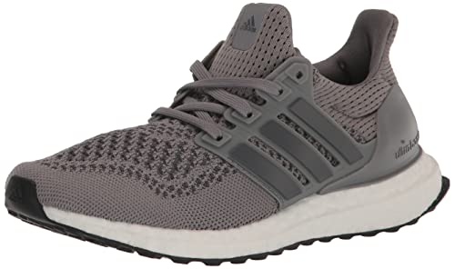 Adidas Ultraboost 1.0 Running Shoe, Grey/Grey/Black, 3.5 US Unisex Little Kid