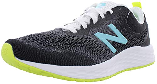 New Balance Women's Fresh Foam Arishi v3, Black/Lemon Slush, 7.5 Wide
