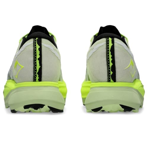 ASICS Unisex METAFUJI Trail Running Shoes, 10.5M / 12W, Cool Matcha/Black