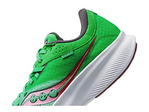 Saucony Ride 16 Womens Shoes Size 6, Color: Sprig/Peony