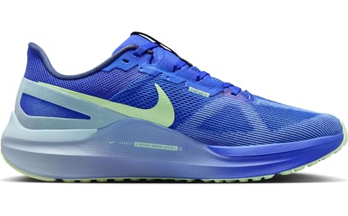 Nike Structure 25 Men's Road Running Shoes (DJ7883-403, Hyper Royal/Light Armory Blue/Polar/Midnight Navy) Size 9.5