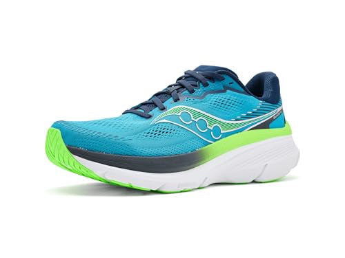 Saucony Men's Guide 19 Sneaker, Cobalt/Navy, 10.5