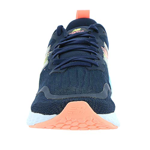 New Balance Women's Fresh Foam Tempo V1 Running Shoe, Natural Indigo/Ginger Pink/Lemon Slush, 8 M US