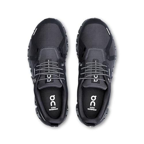 On Women's Cloud 6 Sneakers, Black/Black, 6.5 Medium US