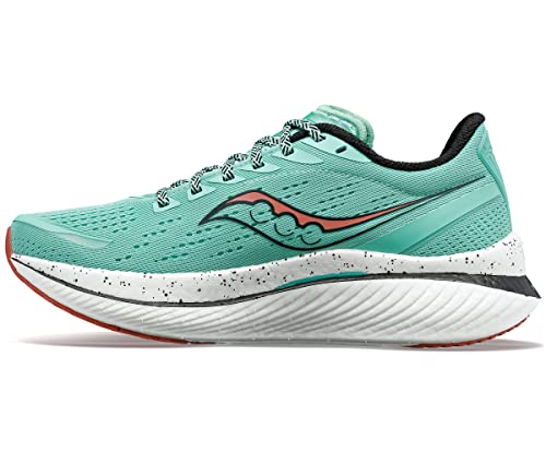 Saucony Women's Endorphin Speed 3 Sneaker, Sprig/Black, 10