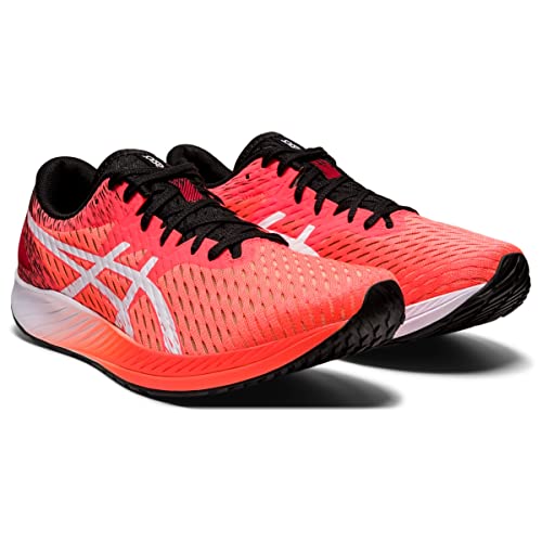 ASICS Men's Hyper Speed Running Shoes, 11, Sunrise RED/White