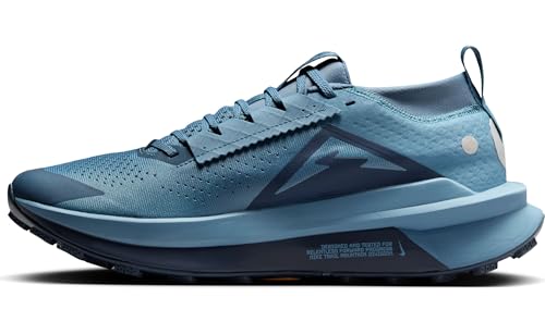 Nike Zegama 2 Men's Trail Running Shoes (FD5190-006, Smokey Blue/Metallic Platinum/Armory Navy) Size 8 - alternate view 9