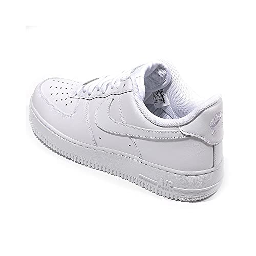 Nike Men's Low-Top Sneakers Shoe, White/Black, 11