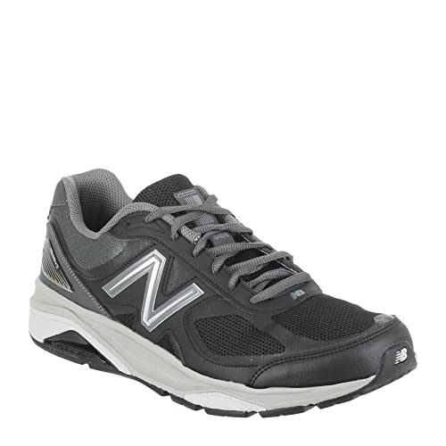 New Balance Men's 1540 V3 Running Shoe, Black/Castlerock, 7.5 M US